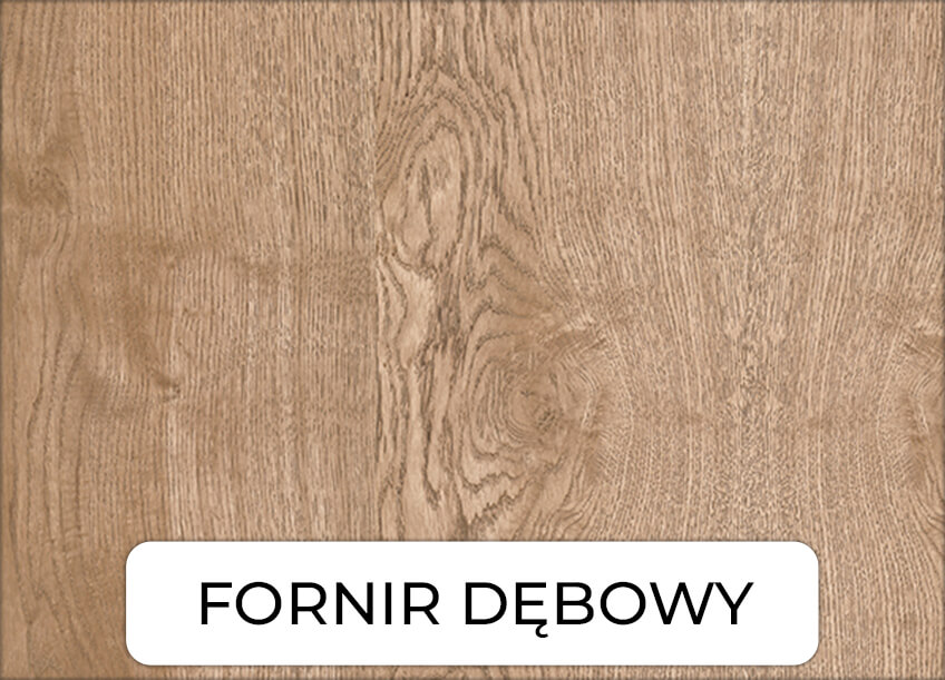 Fornirowane akupanele trudnopalne NRO Fornir Dębowy